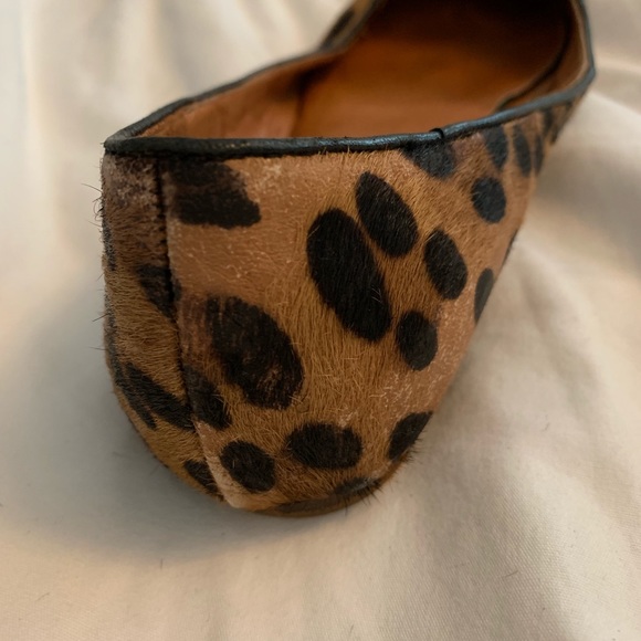 J. Crew Calf Hair Leopard Flats - Picture 4 of 8